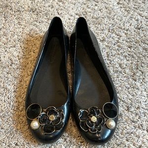 BCBG jelly flats